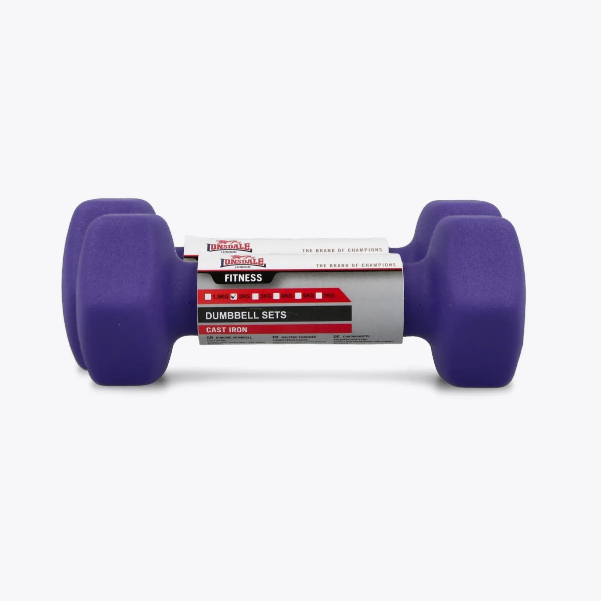 LONSDALE Teg set 4kg-2X2kg Purple U