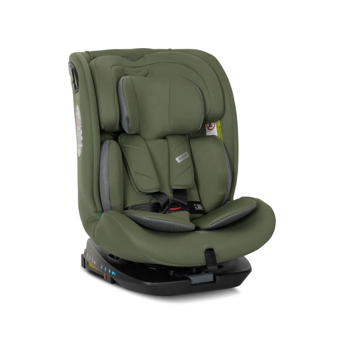 LORELLI Auto sedište iSize 40-150cm Rodeo 360 isofix, zelena