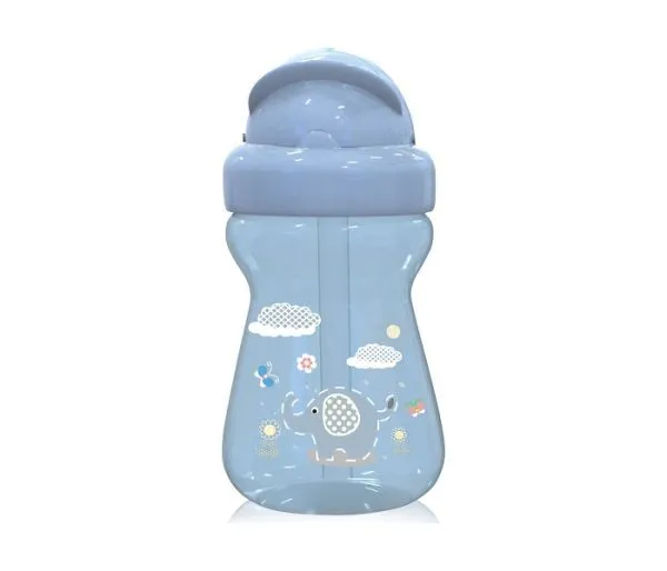LORELLI Flašica sportska mini sa slamčicom 200 ml Animals moonlight blue