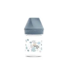 LORELLI Flašica za bebe Wide neck 125ml My friend, plava