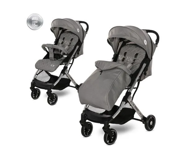 LORELLI Kolica za bebe Fiorano dolphin grey + footcover (2023)