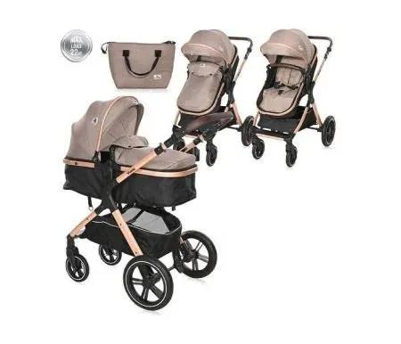 LORELLI Kolica za bebe Viola - Pearl beige + adapteri