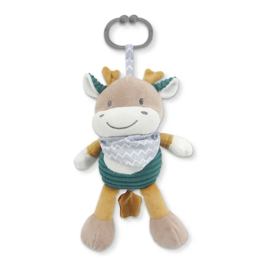 LORELLI Muzička plišana igračka za bebe Deer/ plava