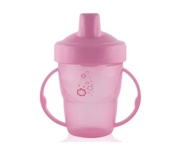 LORELLI  Šolja 210ml sa kljunom - Pink