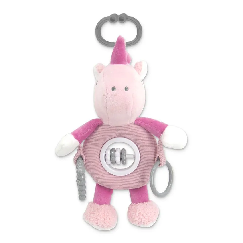 LORELLI Plišana igračka activity Jednorog, roze