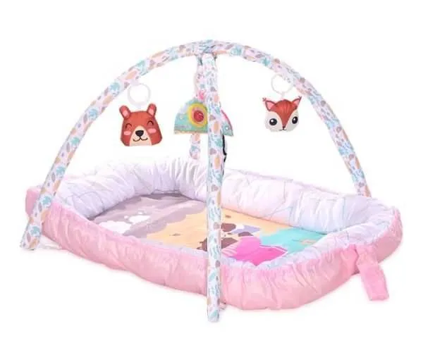 LORELLI Podloga za igru/gnezdo Pink (97x66cm)