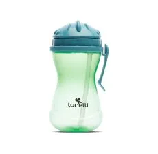 LORELLI Sportska flašica sa ručkom 360ml, plava/zelena