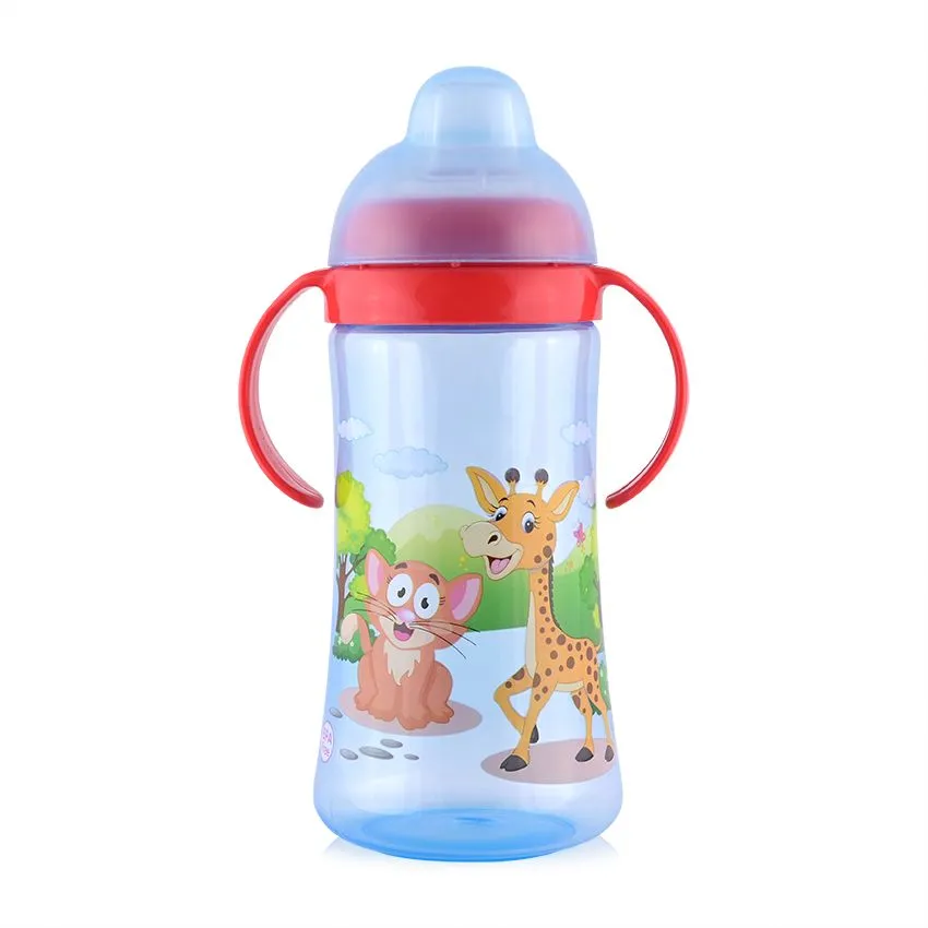 LORELLI Sportska šolja  300ml sa drškama i mekim kljunom 330ml  -blue