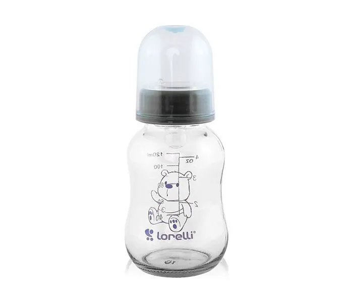 LORELLI Staklena flašica Moonlight blue 125ml 0m+