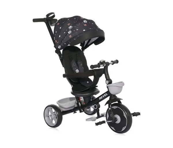 LORELLI Tricikl Revel - black cosmos