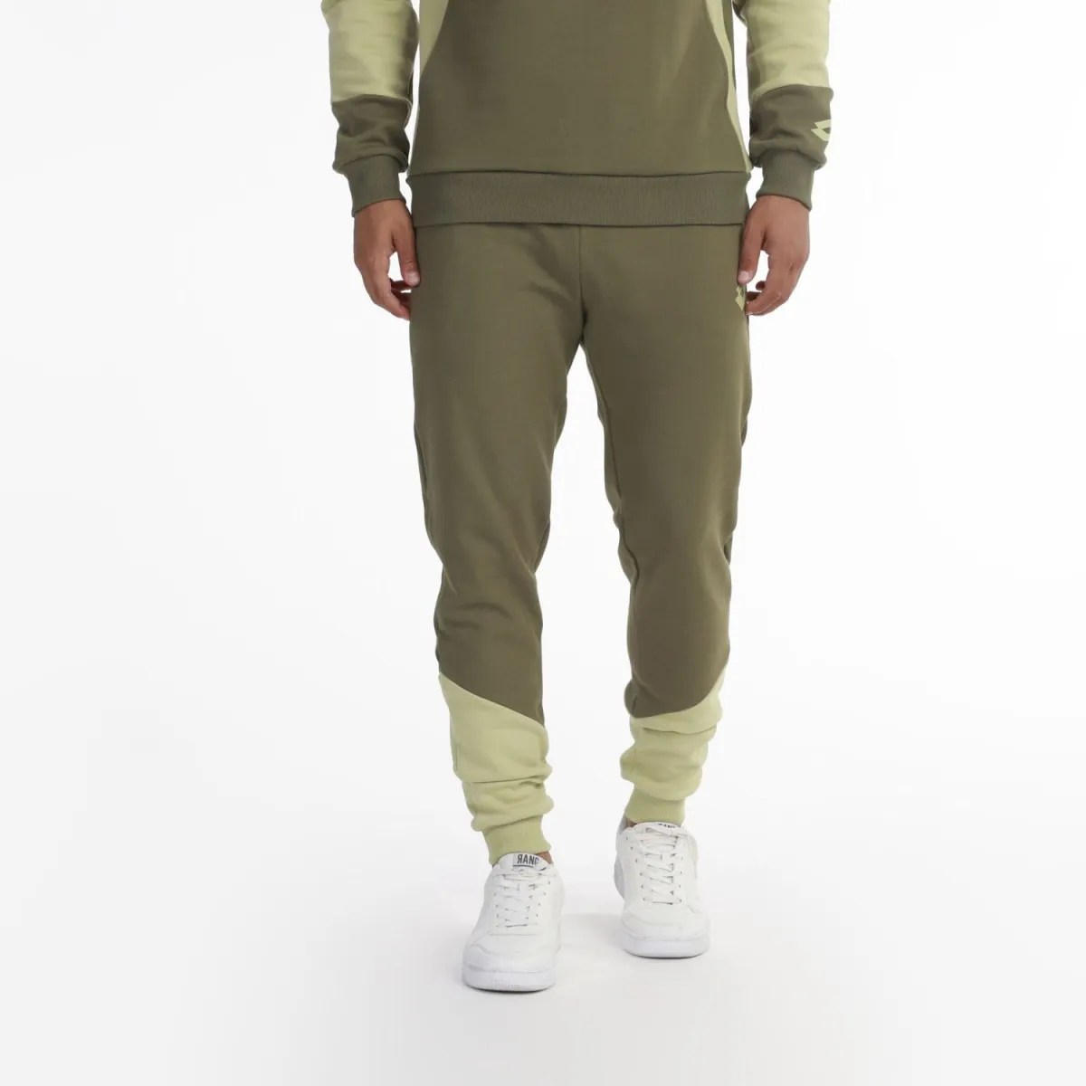 LOTTO Donji deo trenerke color block rib cuff pants M