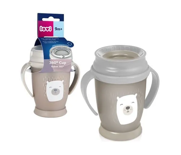 LOVI Šolja 360° Buddy Bear -250ml