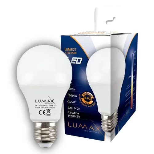 LUMAX Led sijalica E27 13W 6500K