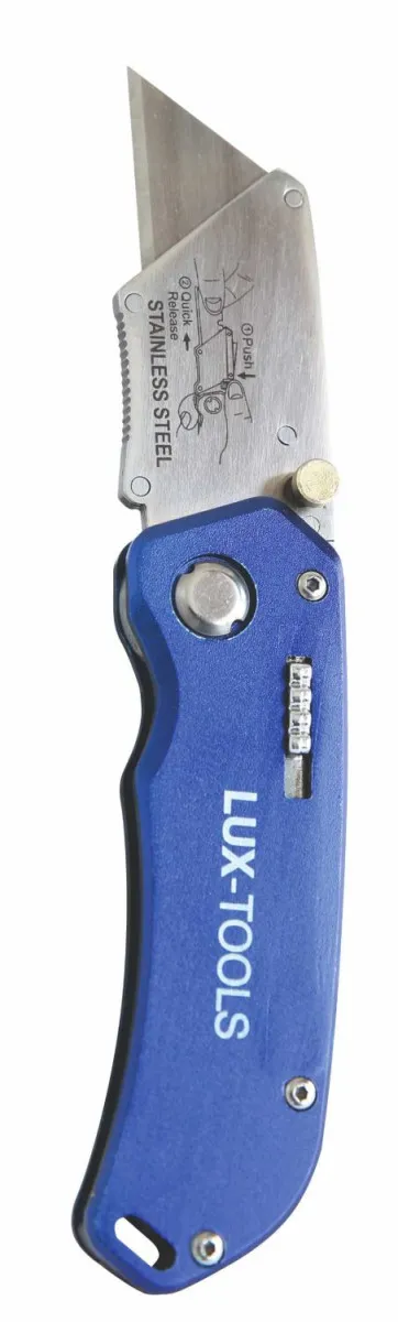 LUX TOOLS Skalpel trapezni sa funkcijom zaključavanja 399130