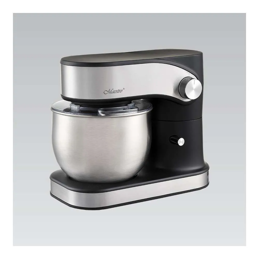 MAESTRO Robot mikser sa posudom MR557 1200W INOX CRNI 3L
