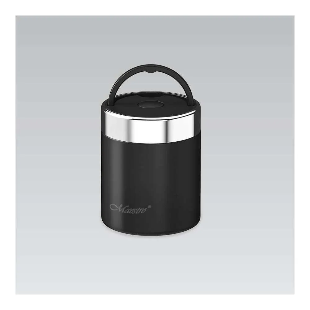 MAESTRO Termos za hranu 500ml crni MR1649-50BK