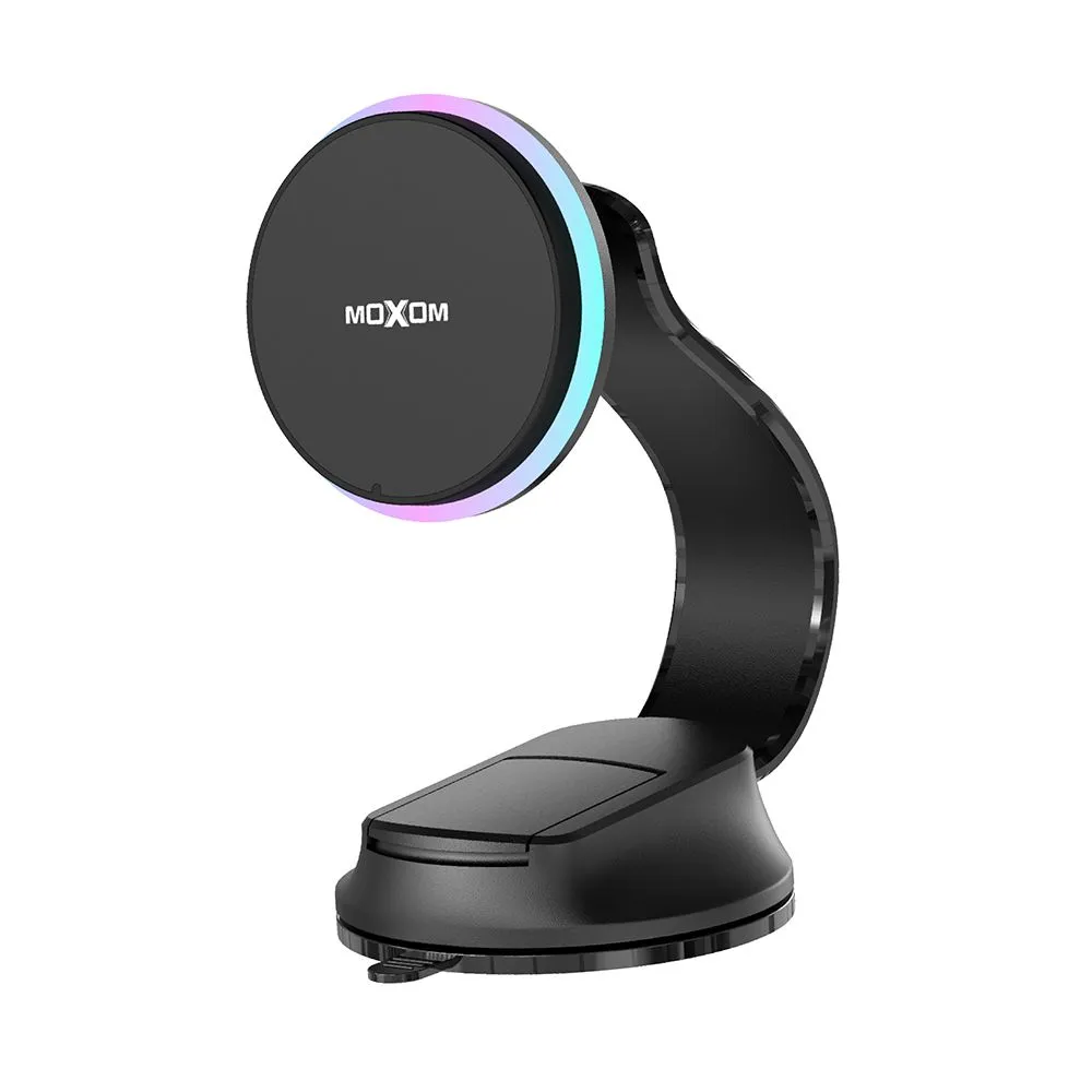 Magnetni držač za mobilni telefon Moxom MX-VC34 WL wireless/ crna