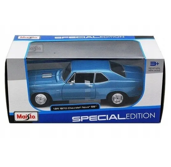 MAISTO Metalni model autića 1:24 1970 Chevrolet Nova SS 31262BU