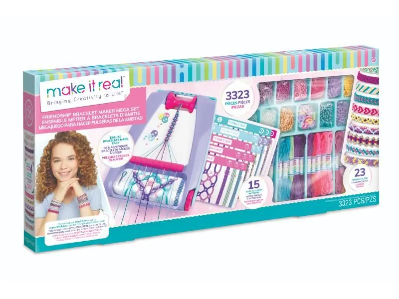 Make it Real Mega set za izradu narukvica prijateljstva