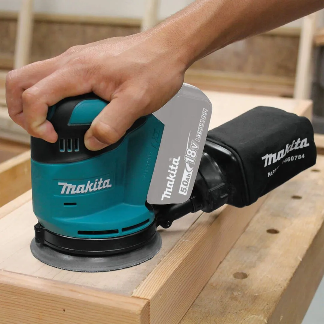 MAKITA Akumulatorska ekscentrična brusilica DBO180Z; bez baterije i punjača