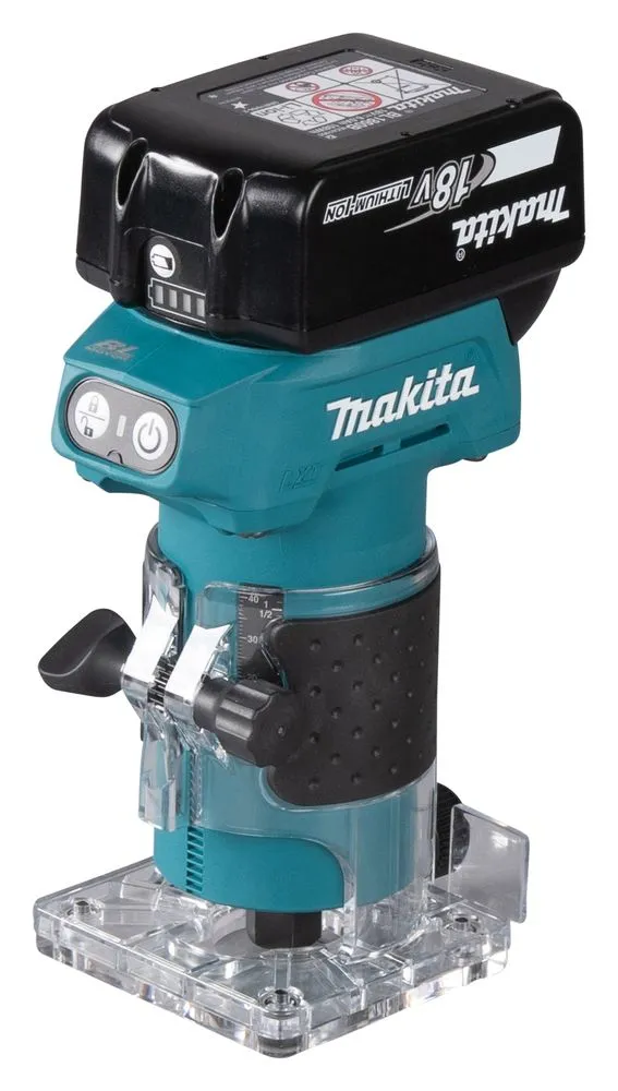 MAKITA Akumulatorska glodalica 18V LXT DRT52Z; bez baterije i punjača