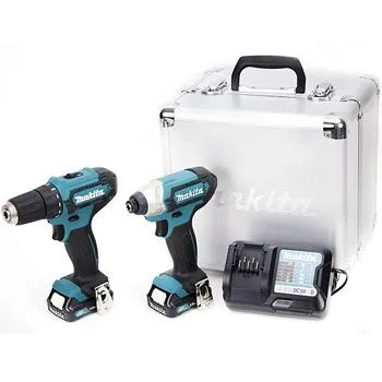 MAKITA Akumulatorski set bušilica u aluminijumskom koferu CLX224X