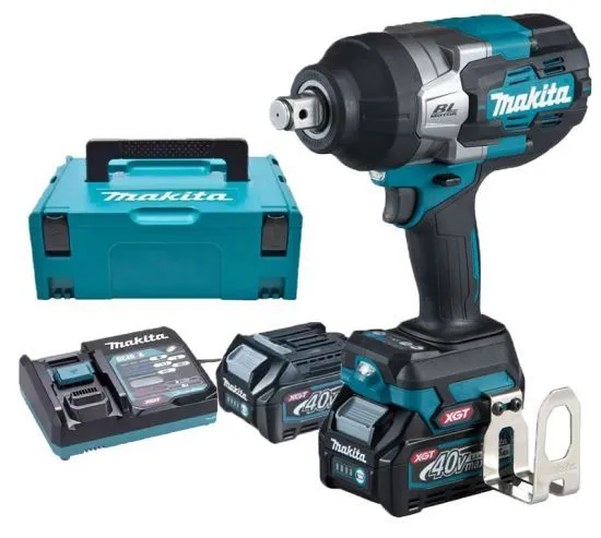 MAKITA Akumulatorski udarni odvrtač  40V XGT 2x4/0Ah TW001GM201
