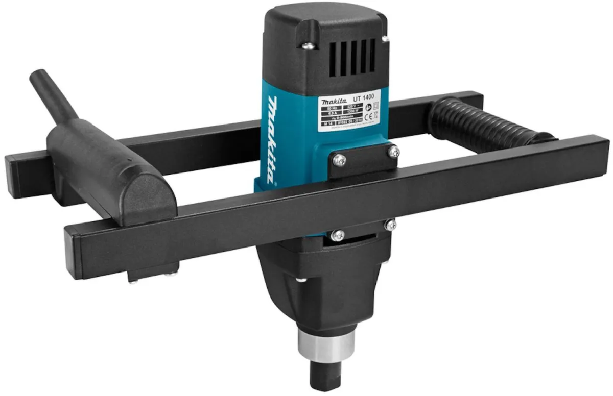 MAKITA Električni mešač-mikser UT1400; za lepak, glet masu, farbu