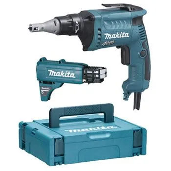MAKITA Električni zavrtač za suvu gradnju sa nastavkom u Makpac koferu FS4300JX2