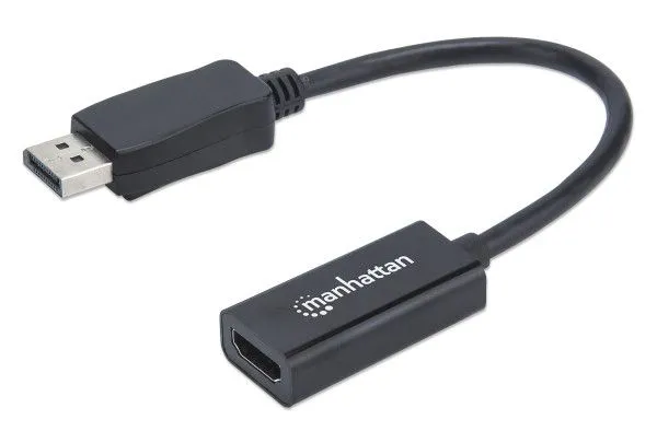 MANHATTAN Adapter 151634 DisplayPort/M - HDMI/F 1080p Crni