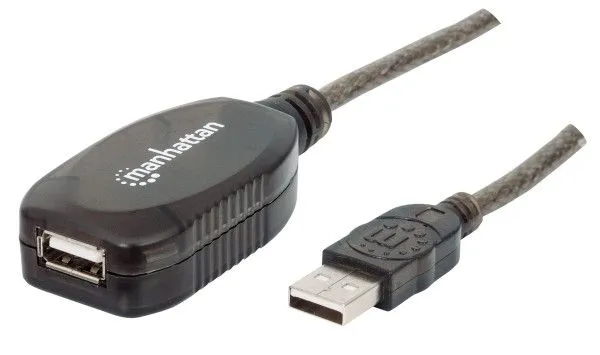 MANHATTAN Kabl 150248 USB-A M/F 2.0/480Mbps/produžni aktivni/10m