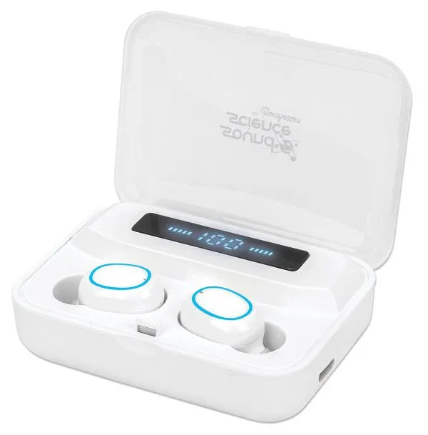MANHATTAN Slušalice TWS 180399 Bluetooth 5.0 bele