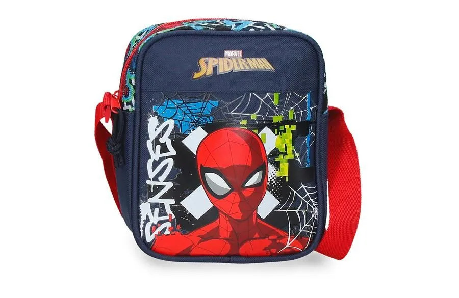 MARVEL GRAFFITY OF SPIDERMAN dečija torba na rame - teget
