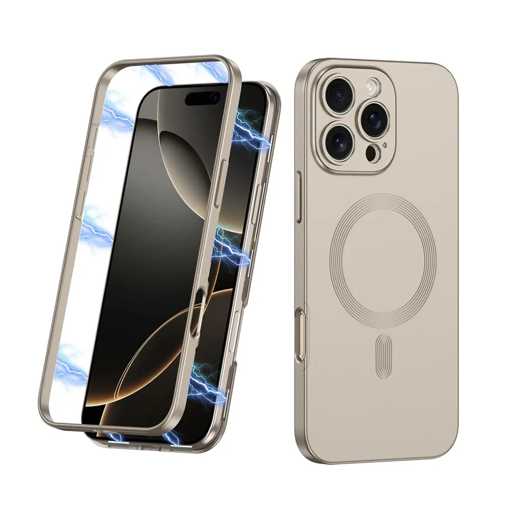 Maska 360 COLOR MagSafe za iPhone 16 Pro Max/ titanijum