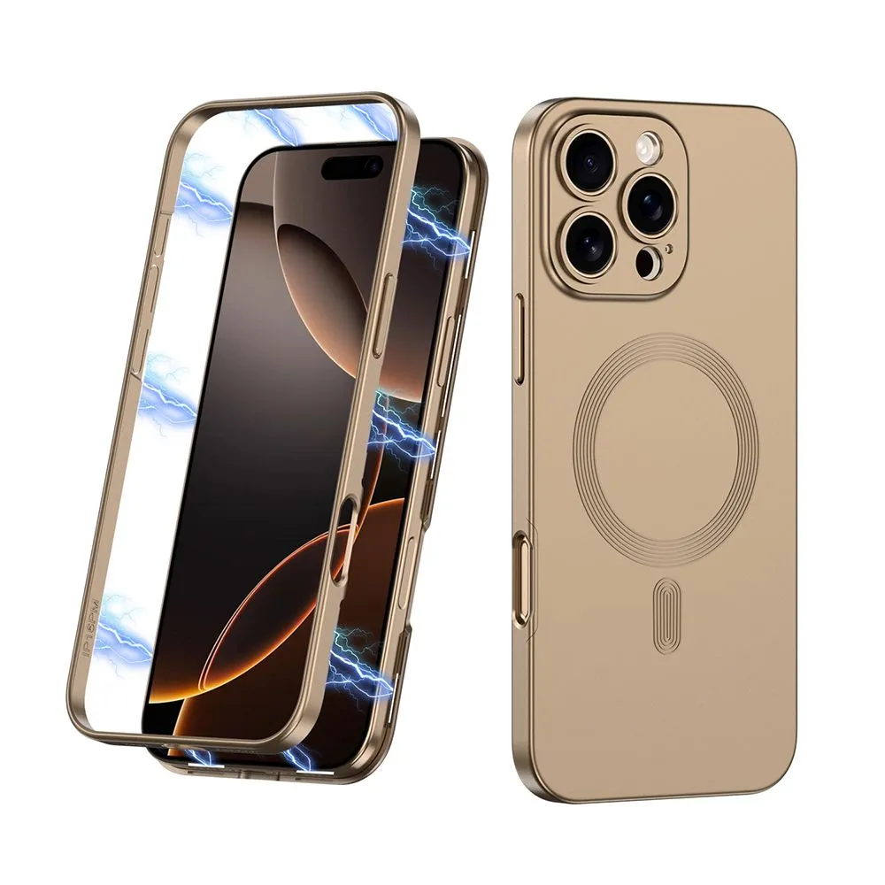 Maska 360 COLOR MagSafe za iPhone 16 Pro Max/ zlatna
