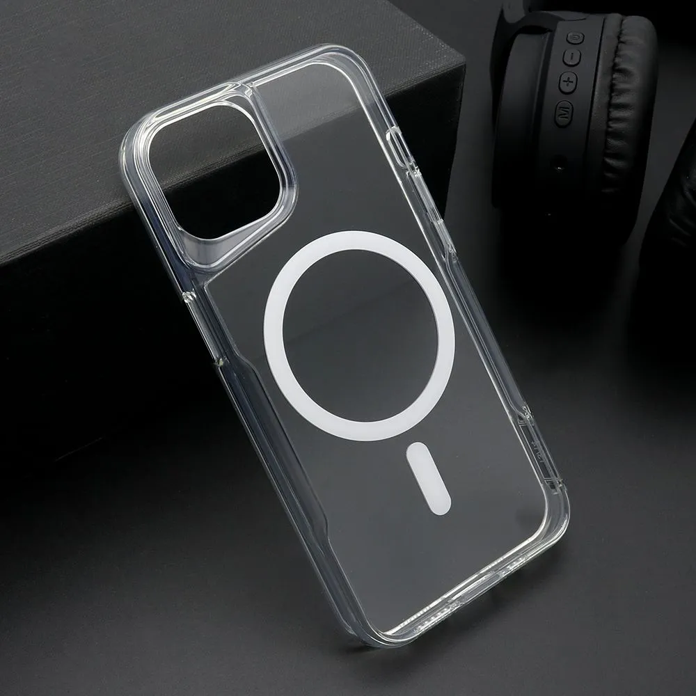 Maska AURA MagSafe za iPhone 13/ bela