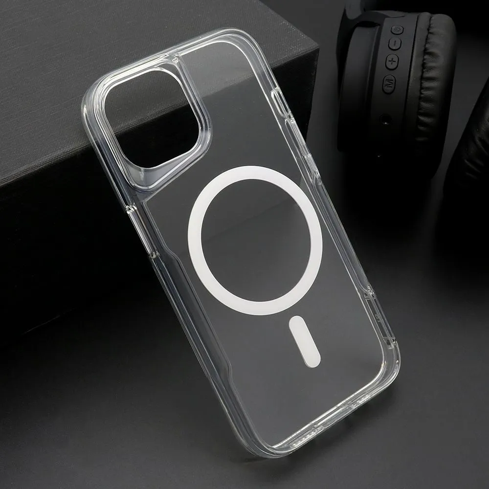 Maska Aura Magsafe za iPhone 15/ bela