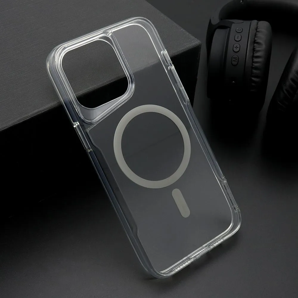 Maska Aura Magsafe za iPhone 15 Pro Max/ siva