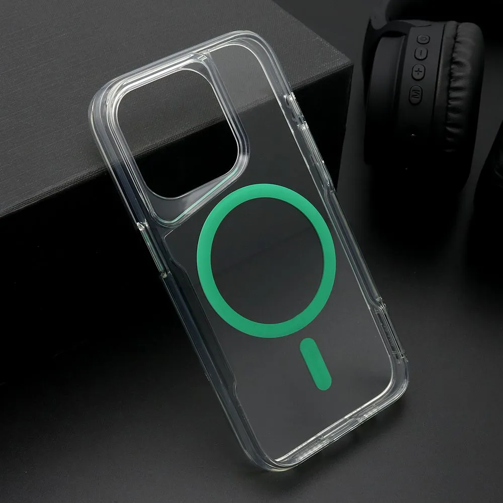 Maska Aura Magsafe za iPhone 15 Pro/ zelena