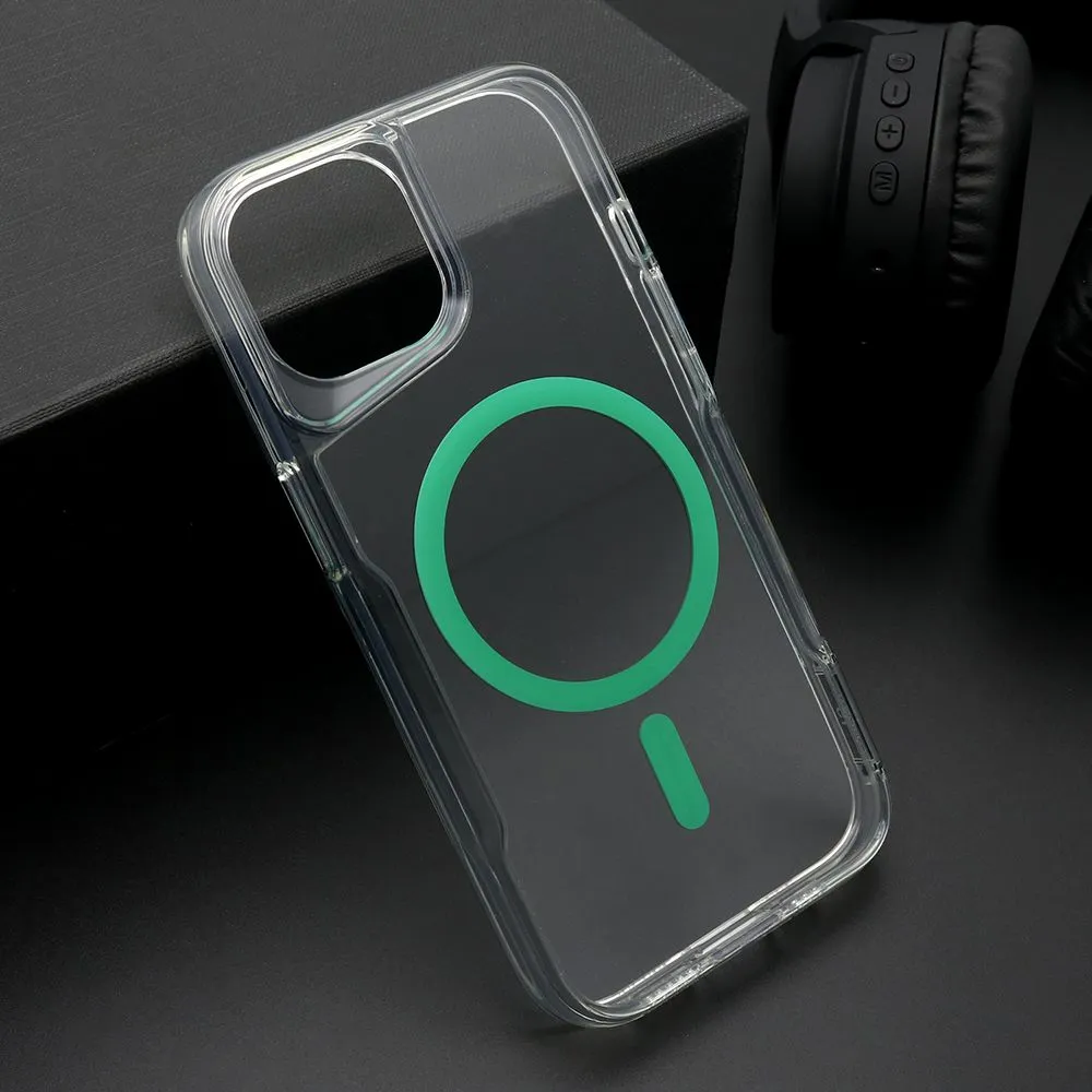 Maska Aura Magsafe za iPhone 15/ zelena