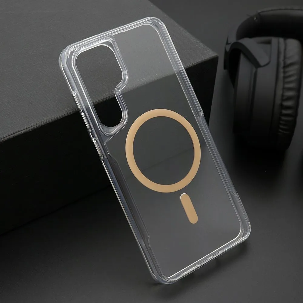 Maska AURA MagSafe za Samsung S721B Galaxy S24 FE 5G/ zlatna