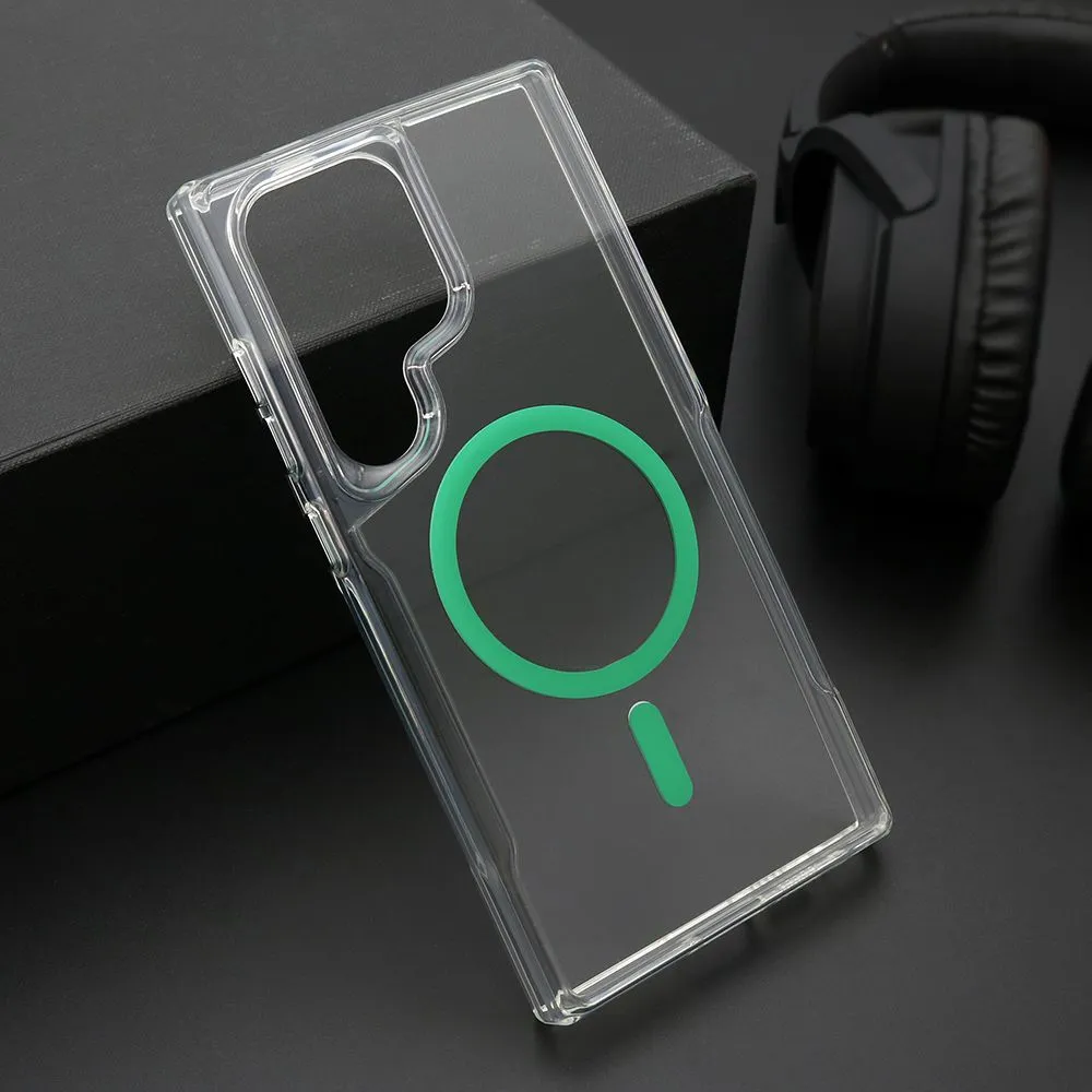Maska AURA MagSafe za Samsung S928B Galaxy S24 Ultra 5G/ zelena
