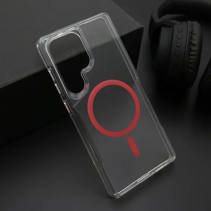 Maska AURA MagSafe za Samsung S938B Galaxy S25 Ultra 5G/ crvena
