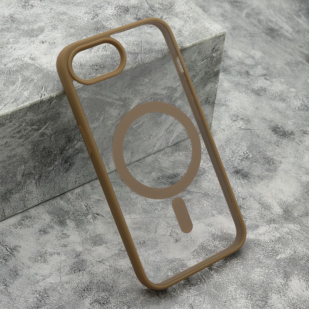 Maska BORDER MagSafe za iPhone 16E/ zlatna