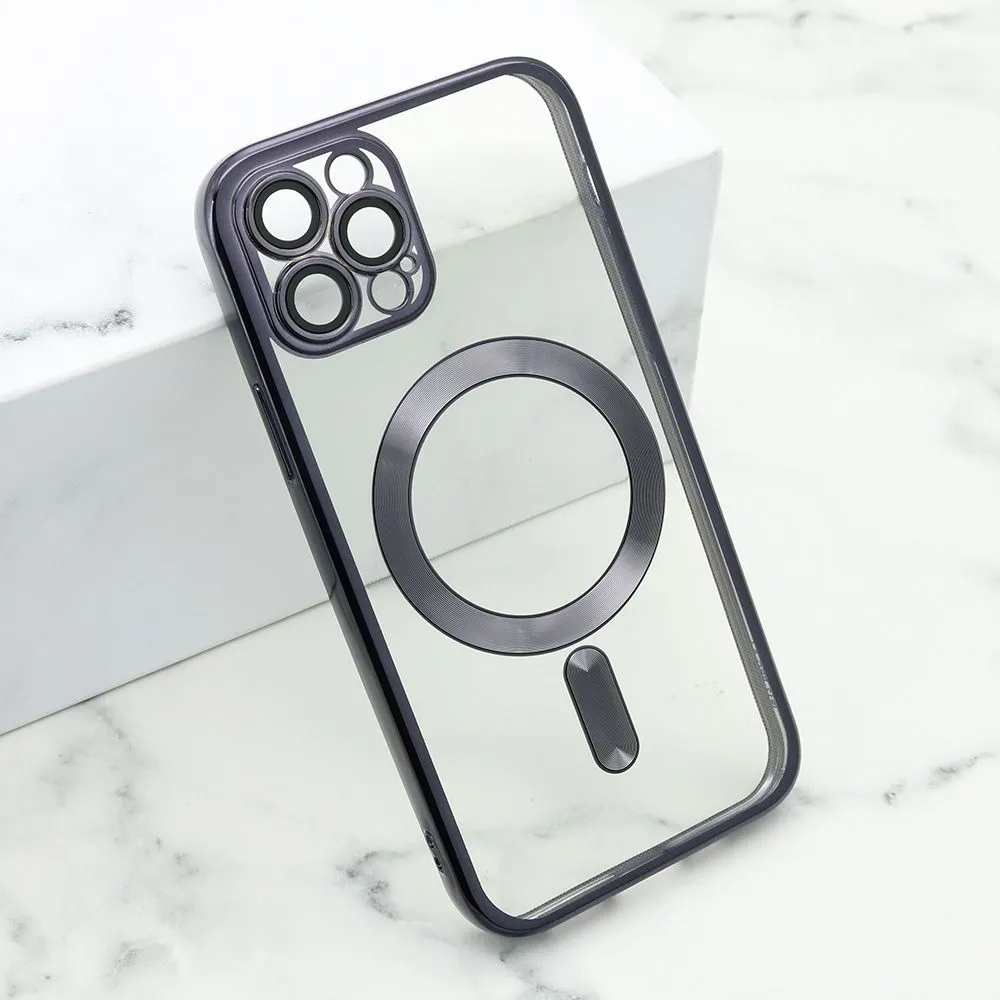Maska Camera Protect MagSafe za iPhone 12 Pro/ crna