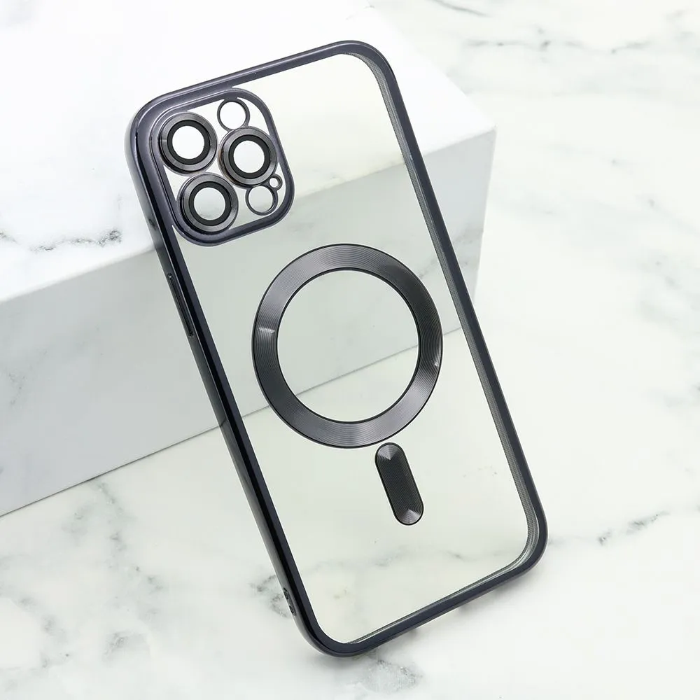 Maska Camera Protect MagSafe za iPhone 12 Pro Max/ crna