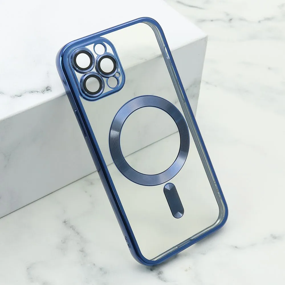 Maska CAMERA PROTECT MagSafe za iPhone 12 Pro/ plava