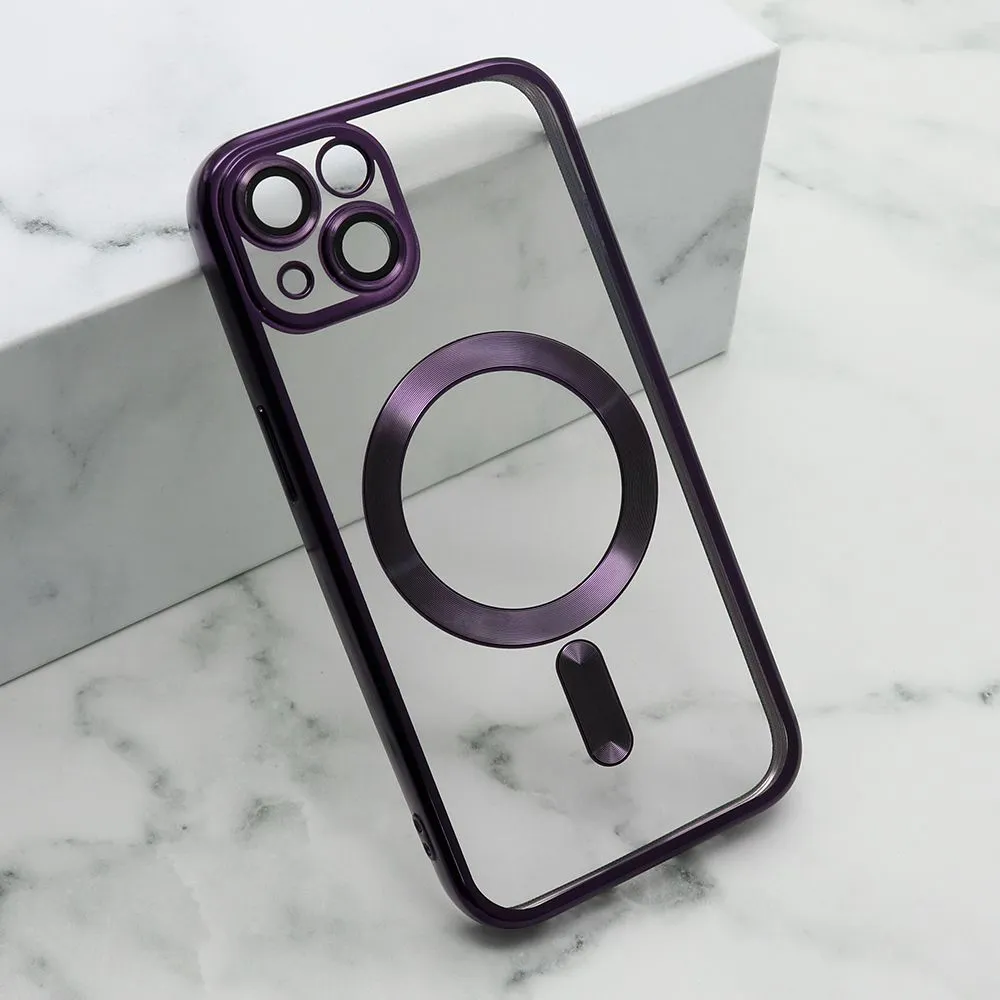 Maska Camera Protect MagSafe za iPhone 13/ ljubičasta