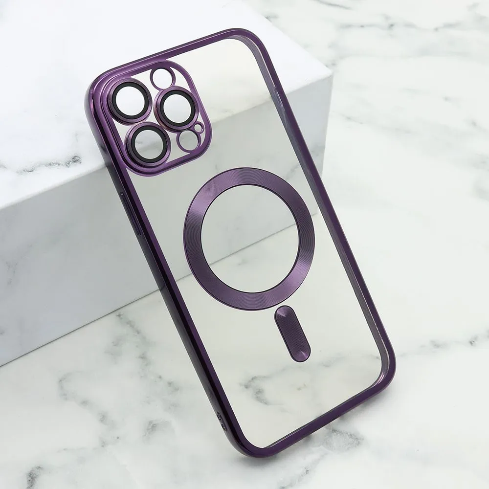 Maska Camera Protect MagSafe za iPhone 13 Pro Max/ ljubičasta