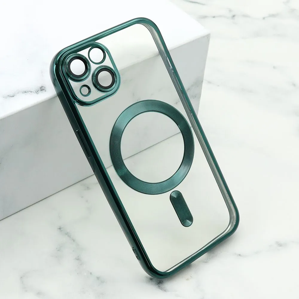 Maska CAMERA PROTECT MagSafe za iPhone 13/ zelena